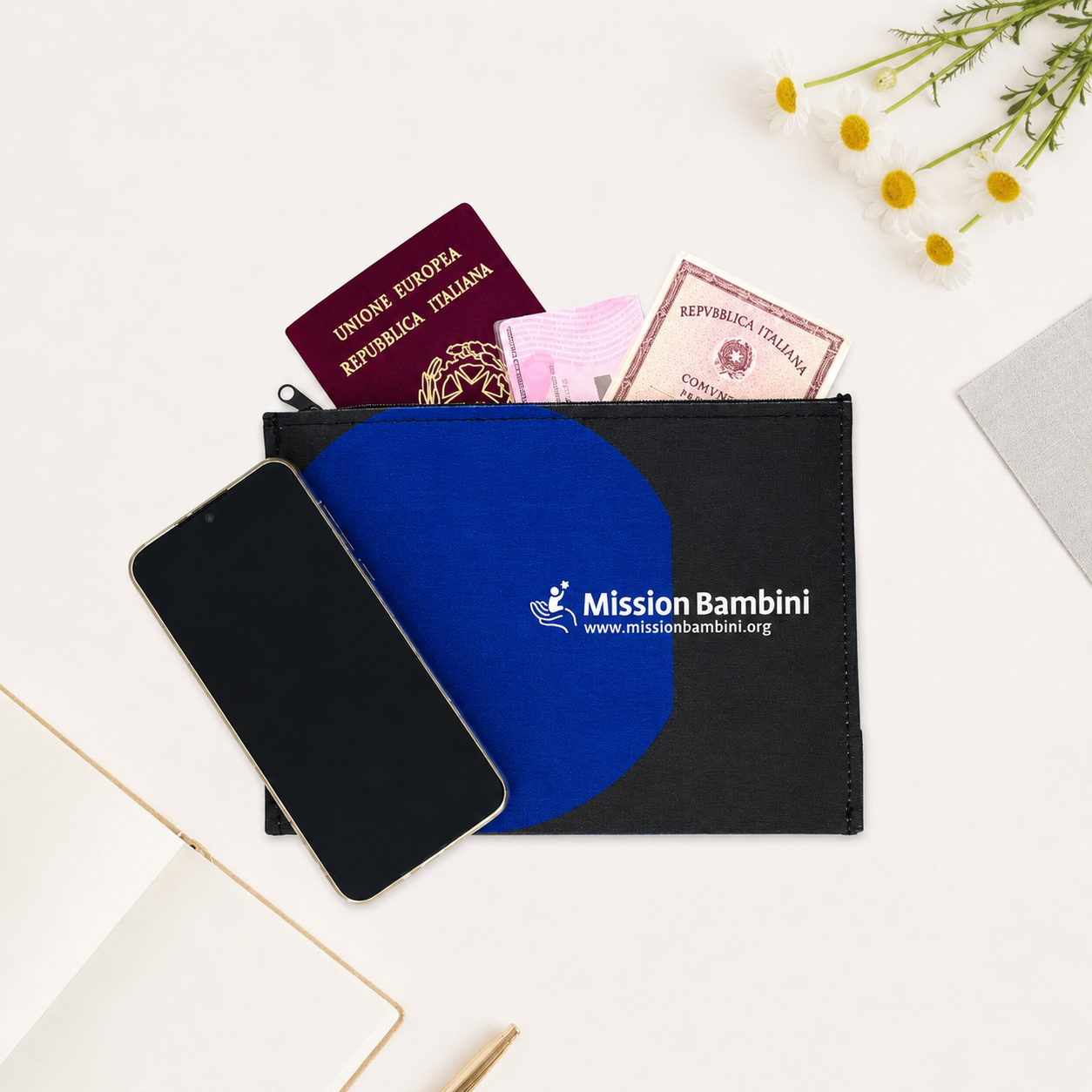 Astuccio Blu