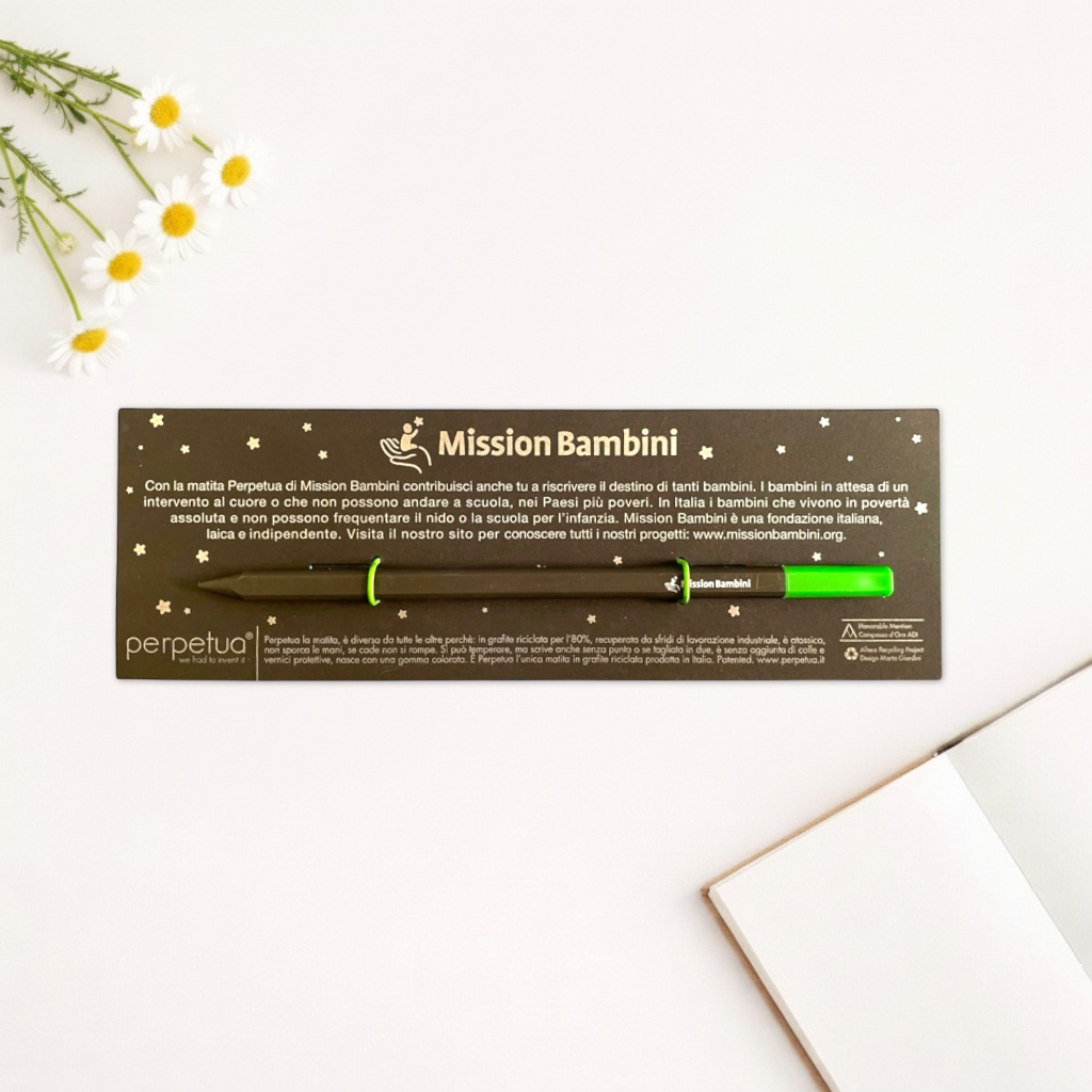 Perpetua la matita Verde